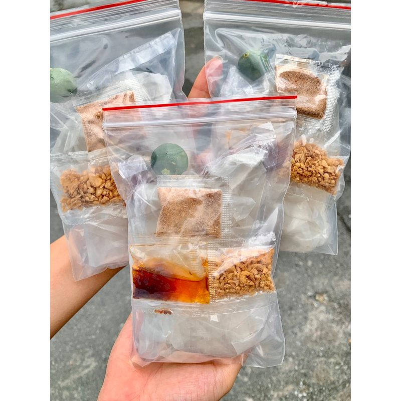 Bánh tráng phơi sương SATE TỎI MUỐI - Bánh tráng Mạnh Hùng