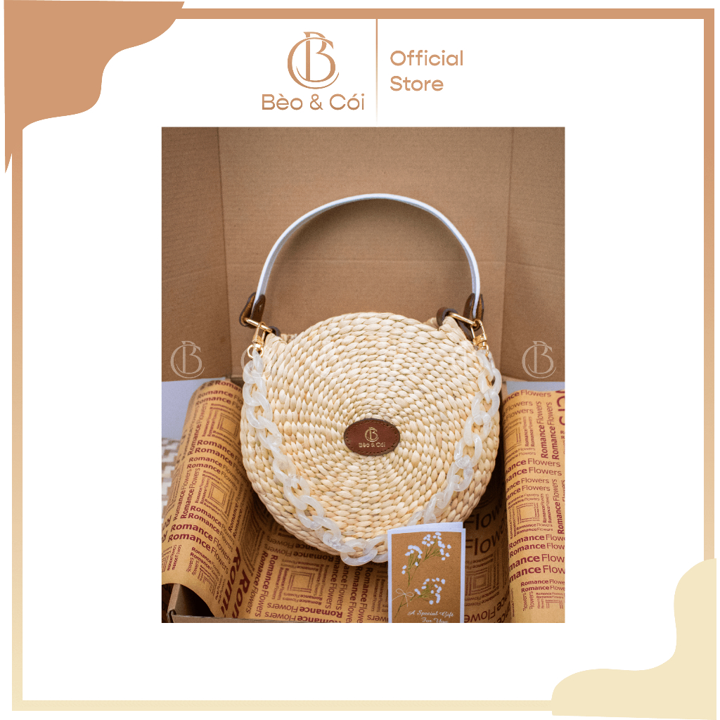 Quà tặng 20.10 - Túi xách thủ công thương hiệu Bèo & Cói