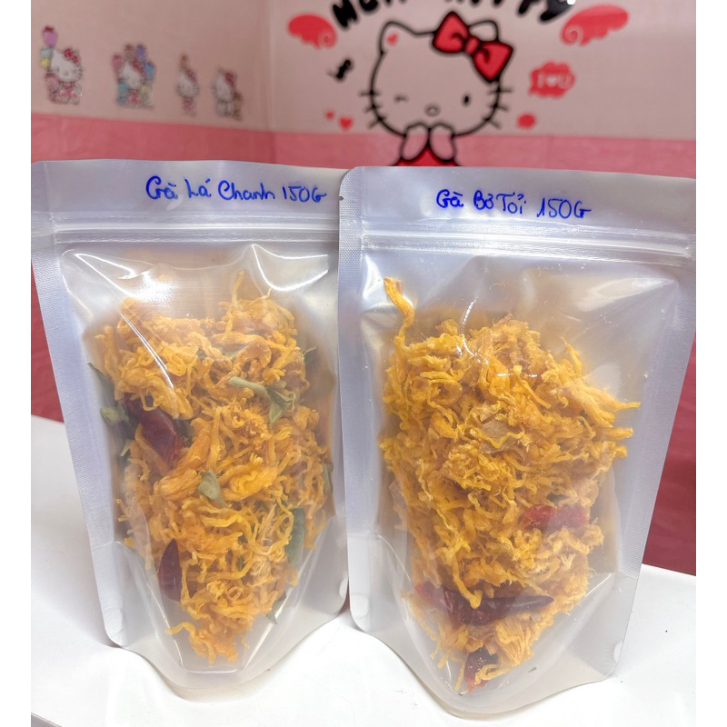 Khô gà lá chanh | Khô gà bơ tỏi 250G