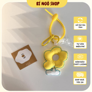 Móc khoá bông hoa nổi bật