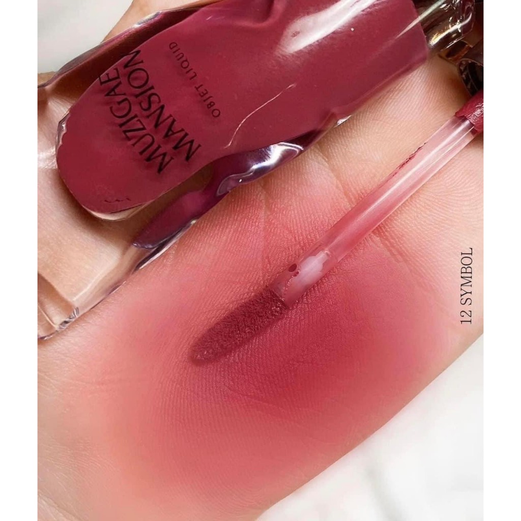 Son Muzigae Mansion Objet Liquid Water, MÀU Hữu Cơ Thuần Chay Lành Tính Đủ Màu Siêu Xinh CHÍNH HÃNG