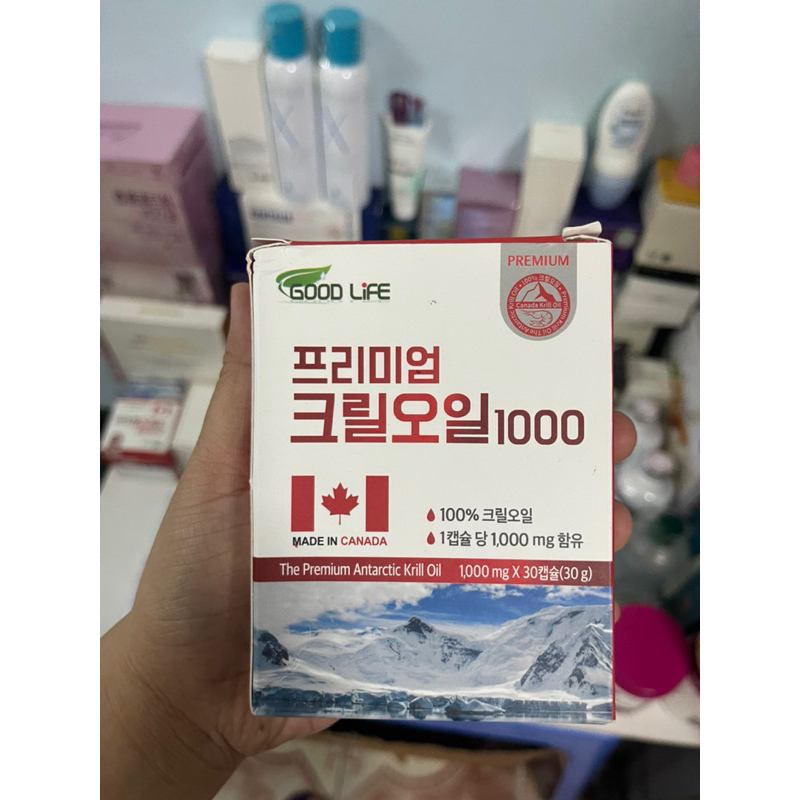 Viên Uống Dầu Nhuyễn Thể Antarctica Krill Oil 1000