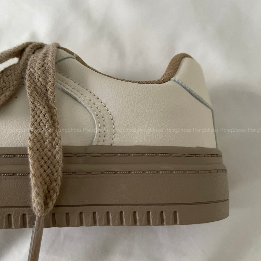 Giày Sneaker Pong Shoes Đế Trắng/ Đế Nâu- Full Box- Mã 1622