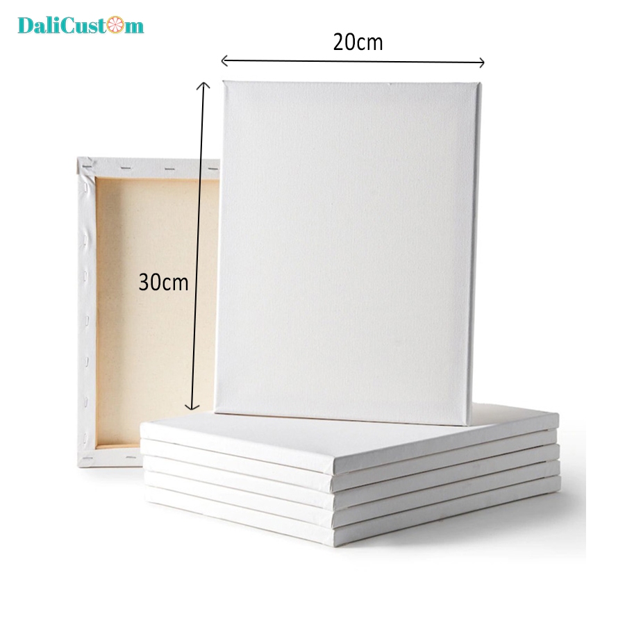 Toan vẽ mini 20x20cm 20x30cm 25x25cm 30x40cm 40x50cm toan vải mịn