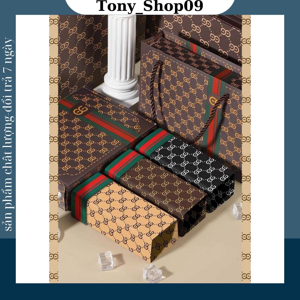 COMBO 4 Quần Sịp Nam GC Thun Lạnh Full Hộp, Sịp Đùi Nam Siêu Thoáng Khí