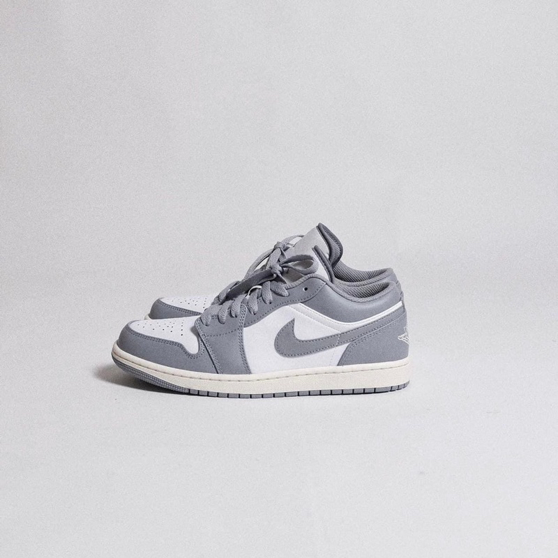 Giày thể thao Nike Air Jordan 1 Low “Vintage Grey” chính hãng cho nam nữ, Jordan 1 low real fullbox FLEX SHOP tặng tất