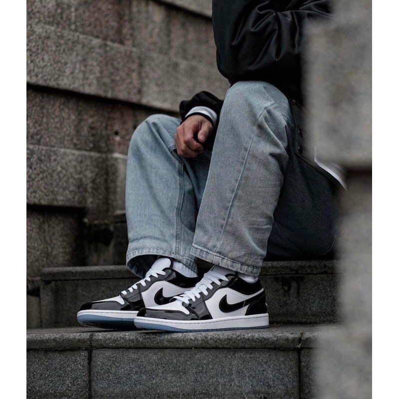 Giày thể thao Nike Air Jordan 1 Low Concord  DV1309-100 chính hãng cho nam nữ, Jordan 1 low real fullbox FLEX SHOP