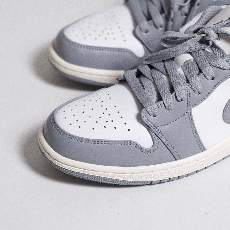 Giày thể thao Nike Air Jordan 1 Low “Vintage Grey” chính hãng cho nam nữ, Jordan 1 low real fullbox FLEX SHOP tặng tất