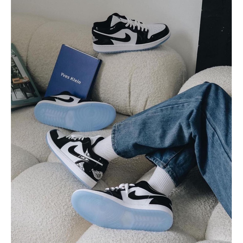 Giày thể thao Nike Air Jordan 1 Low Concord  DV1309-100 chính hãng cho nam nữ, Jordan 1 low real fullbox FLEX SHOP