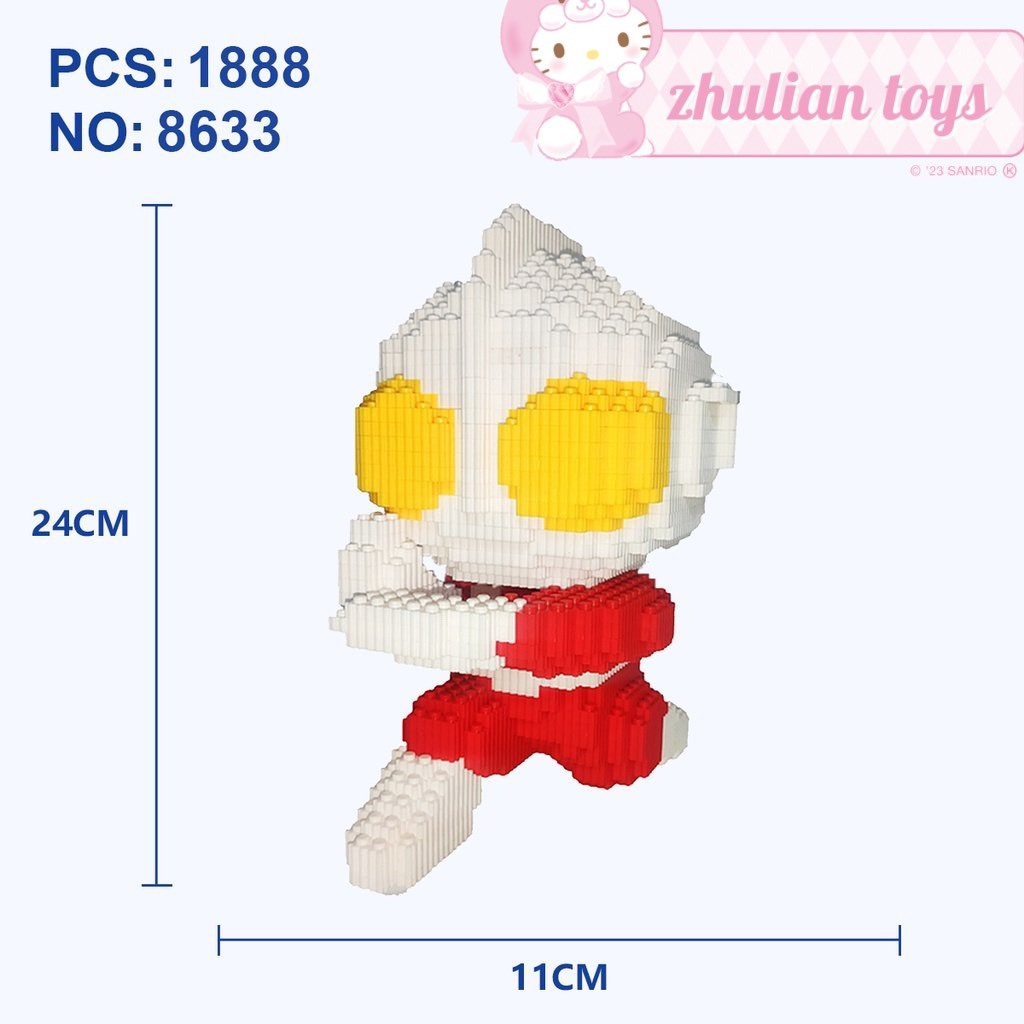 Mô hình lắp ráp gấu bearbrick cỡ lớn 30cm - 36cm tặng búa+ , quà tặng