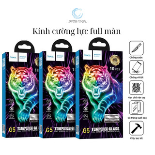 Kính Cường Lực G5 Full Màn Hạn & Chế Vân Tay Cho IP