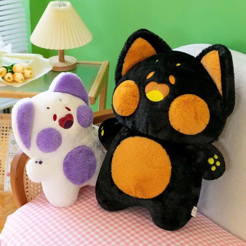 Gấu bông mèo Dudu má phính. Không thể bỏ lỡ chú gấu bông đáng iu thế này