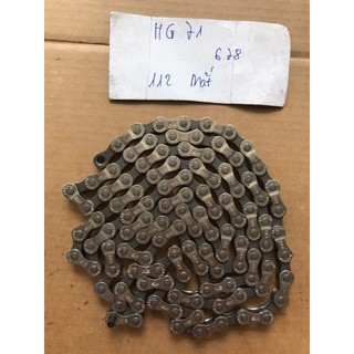 Sên xích xe đạp shimano cn - hg71 dùng cho líp 6s 7s 8s liên kết 112 mắt xích không hộp chính hãng