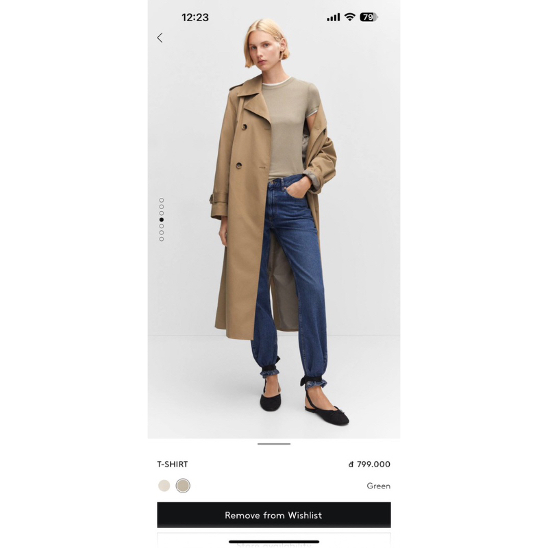 Áo thun Nữ Mango Dư Xịn