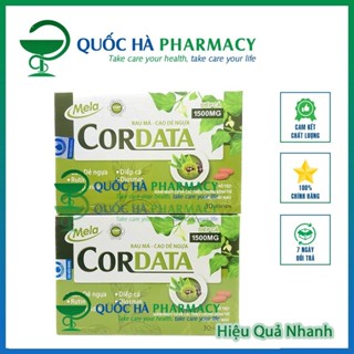 Mela Cordata viên uống hỗ trợ bệnh trĩ, giãn tĩnh mạch - A - Quốc Hà Pharmacy