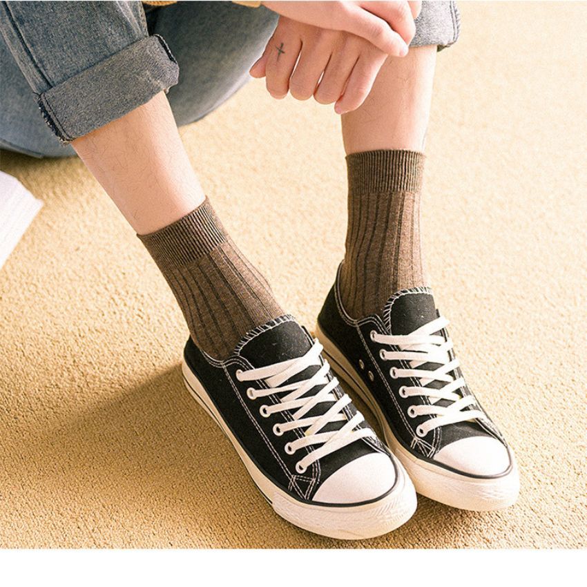 Tất nam nữ cổ cao cổ co giãn 4 chiều khử mùi kháng khuẩn,vớ nam công sở đẹp giá rẻ TN21