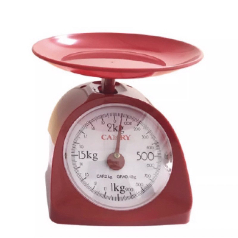 Cân đồng hồ nhựa 2kg Camry “⚡️Cân Cực Chính Xác⚡️