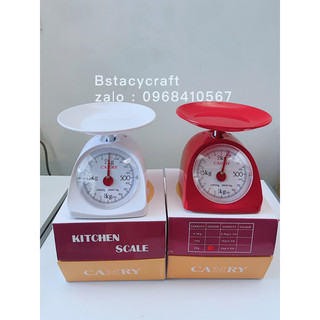 Cân đồng hồ nhựa 2kg camry “⚡️cân cực chính xác⚡️