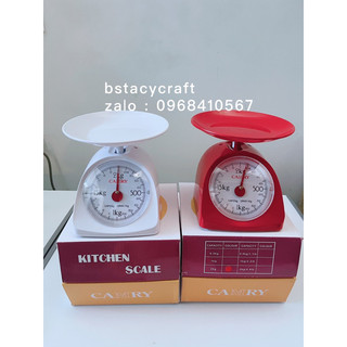 Cân đồng hồ nhựa 2kg camry “⚡️cân cực chính xác⚡️