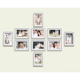  Khung ảnh để bàn 13x18,15x21  tiệc cưới mẫu đẹp - Khung Ảnh Treo Tường - Bảo hành gãy vỡ 