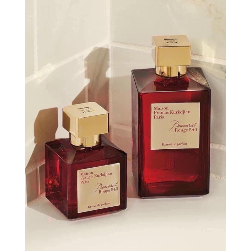 Nước hoa Maison Francis Kurkdjian Baccarat Rouge 540 Extrait De Parfum mẫu thử 10ml