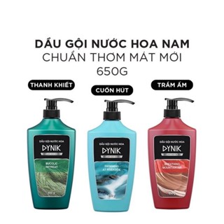 DẦU GỘI NƯỚC HOA NAM DYNIK CHUẨN THƠM MÁT 650G.