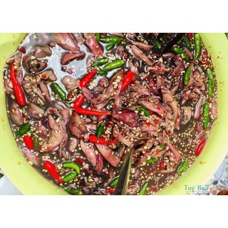 🦑mắm mực bình định nguyên chất - pha sẵn -combo 3hũ 500g