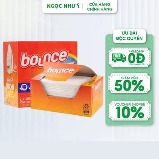 Giấy Thơm Bounce Iron Less Mỹ Làm Thơm Quần Áo - Giày Dép - Hút Ẩm