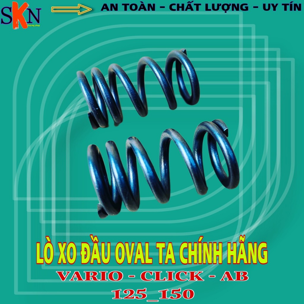 Lò xo đầu OVAL VARIO - CLICK - AB - PCX - SH150 hiệu TA racing chính hãng