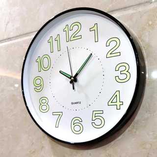 Đồng hồ dạ quang 30cm kim trôi không gây tiếng động phát sáng ban đêm - DHTT