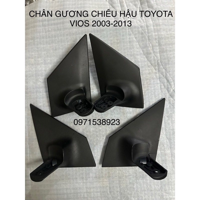 2 CHÂN GƯƠNG TOYOTA VIOS 2003-2013 cao cấp