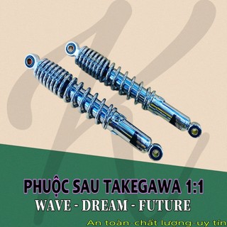 Phuộc sau TAKEGAWA cho xe Dream Future Wave 110 RS 125i Cub 67...vv