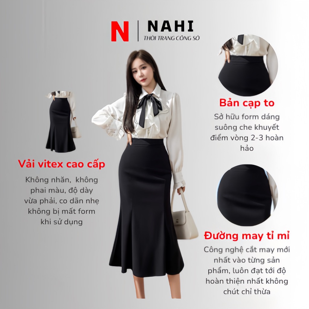 Chân Váy Đuôi Cá Công Sở sang chảnh Nahi.vn NH08 | BigBuy360 - bigbuy360.vn