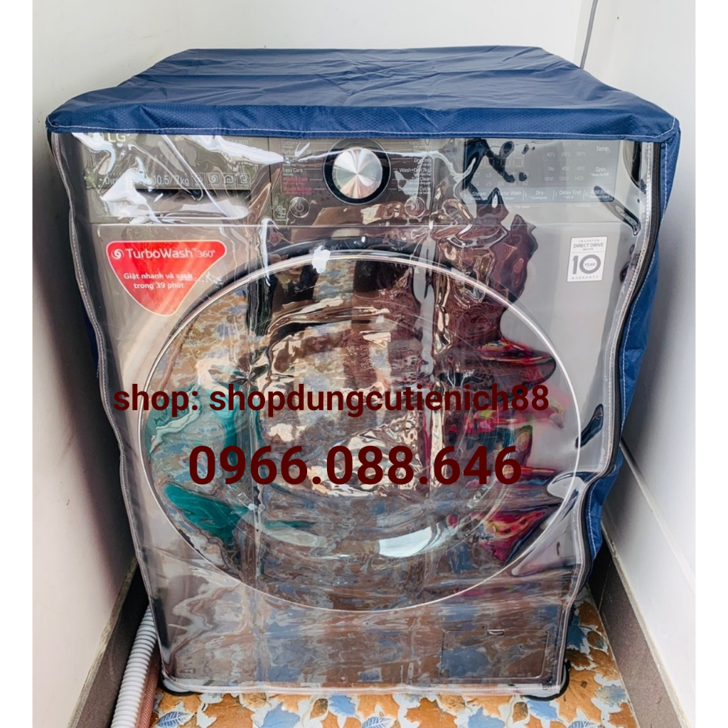 Bọc Trùm Máy Giặt Cửa Ngang dành cho máy Samsung 17kg