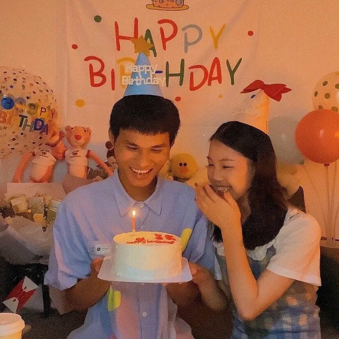 Mũ sinh nhật phong cách Hàn Quốc xinh xắn, Mũ sinh nhật dạ hottrend dễ thương