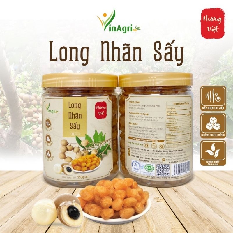 LONG NHÃN SẤY ĐIỆN VINAGRI (chính hãng)