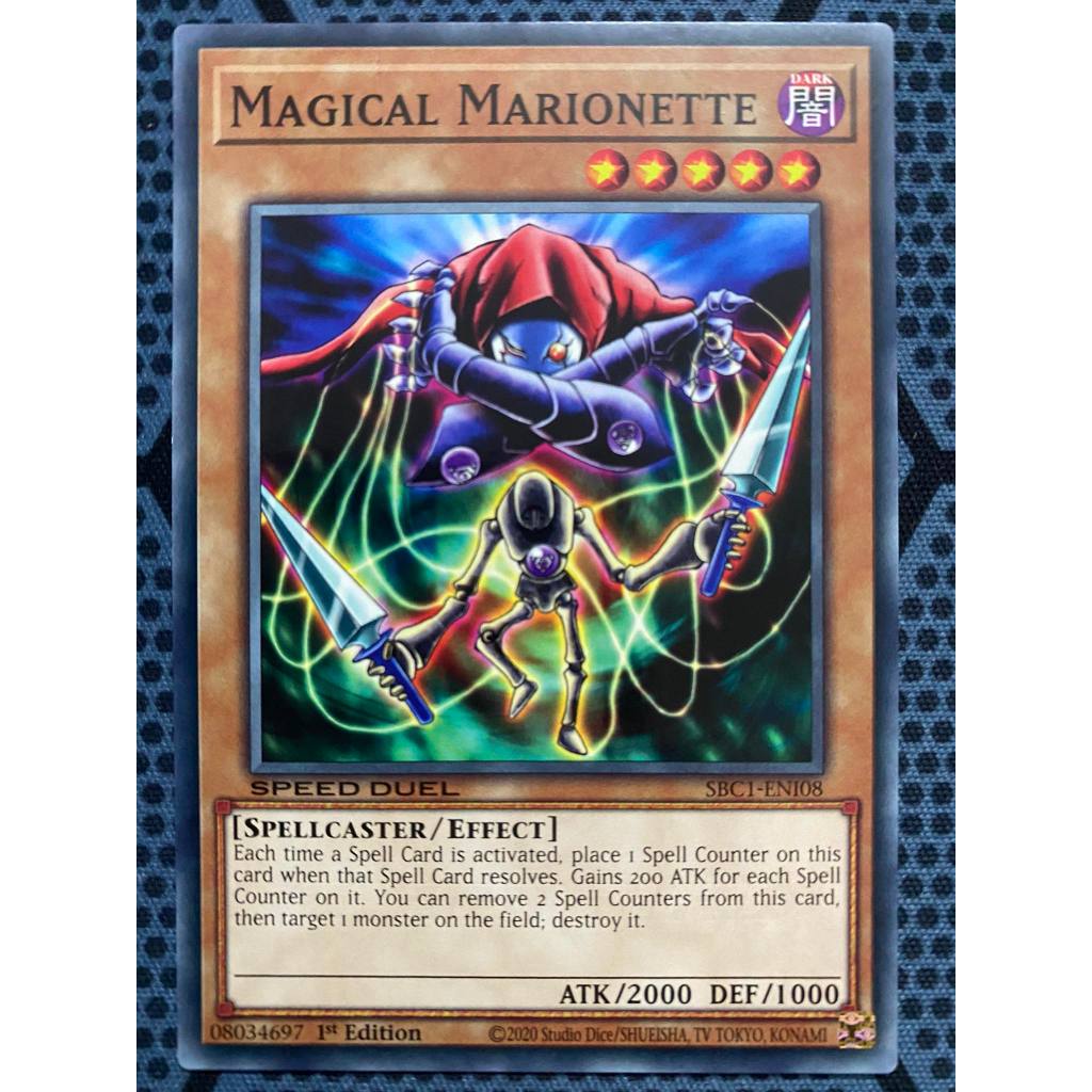 Bài yugioh speed duel - Magical Marionette - SBC1-ENI08 - Common 1st Edition