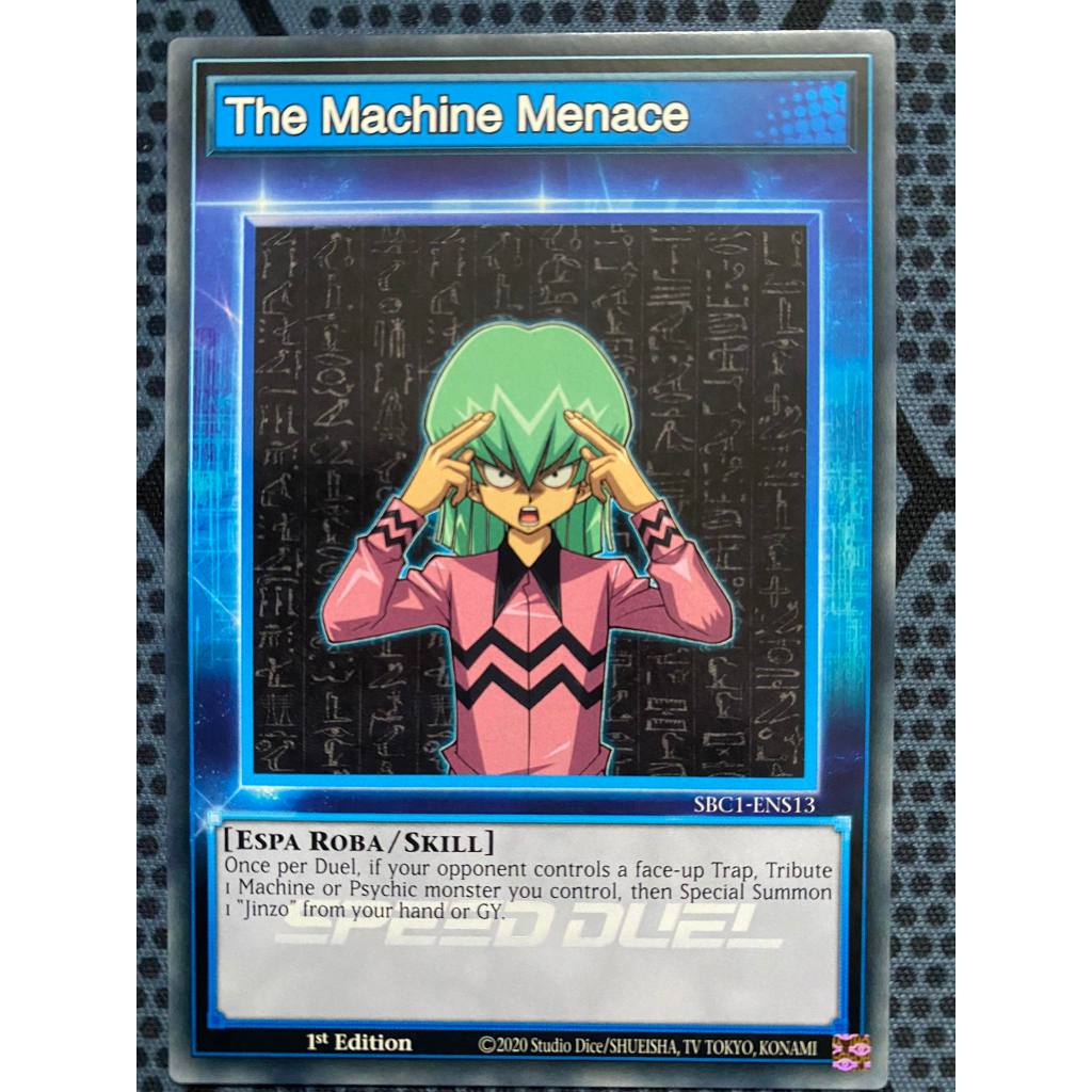 Bài yugioh speed duel - The Machine Menace - SBC1-ENS13 - Common 1st Edition