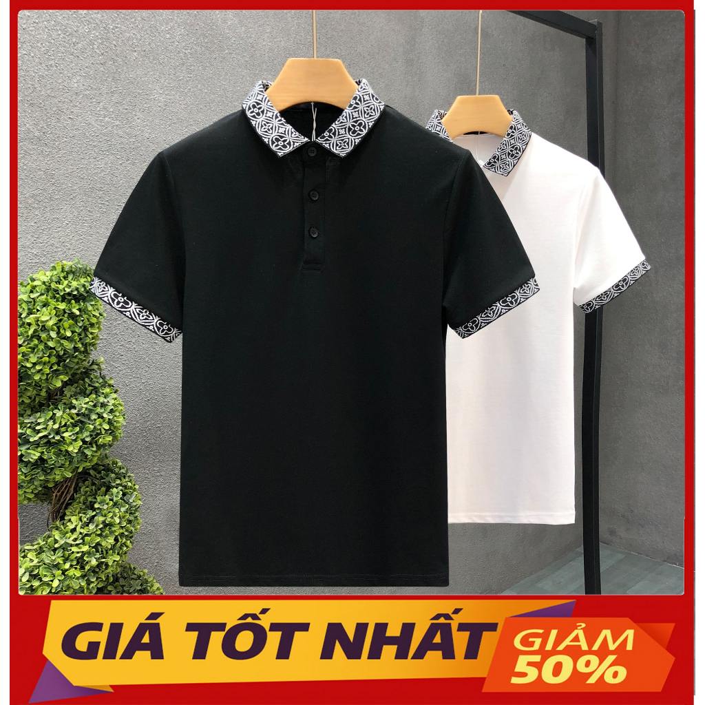 Áo Polo Trơn Thổ Cẩm chất liệu COOL MAX - thanh lịch - sang trọng - lịch sự