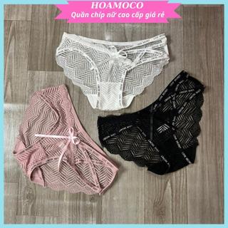 Quần Lót Nữ Ren Su Cao Cấp Đan Dây Hông Gợi Cảm Sexy - R45