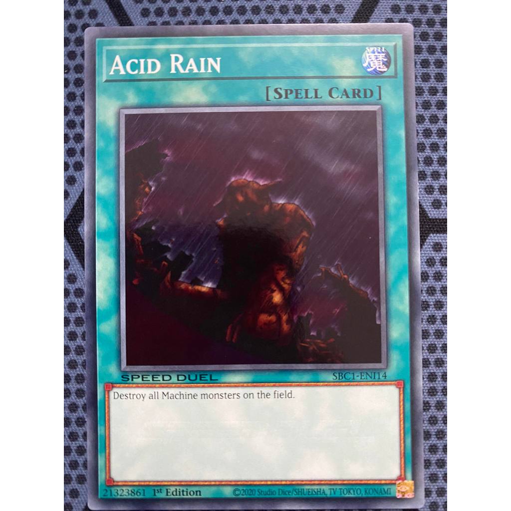Bài yugioh speed duel - Acid Rain - SBC1-ENI14 - Common 1st Edition