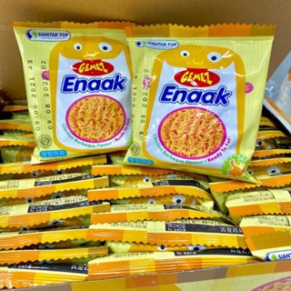 Snack mì ăn liền Enaak Hàn Quốc hộp 480gr ( 30 gói ) vị truyền thống