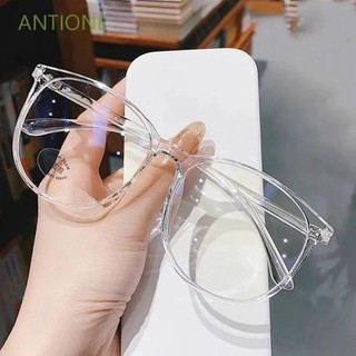 Kính giả cận 2 màu oval cạnh bạc/Mắt kính thời trang giá rẻ