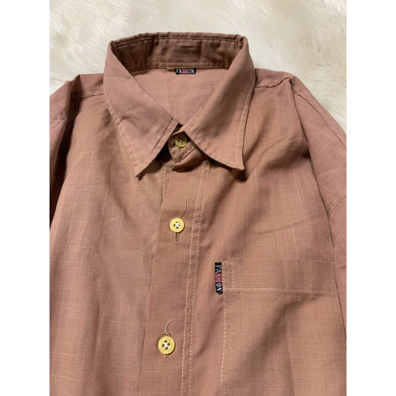 Áo sơ mi nâu