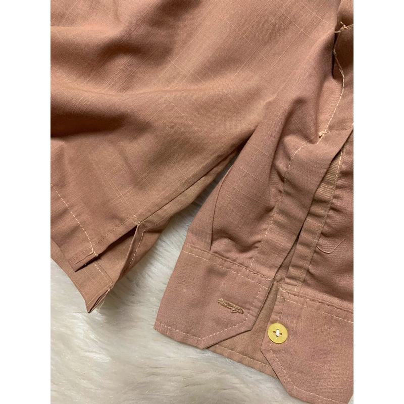Áo sơ mi nâu