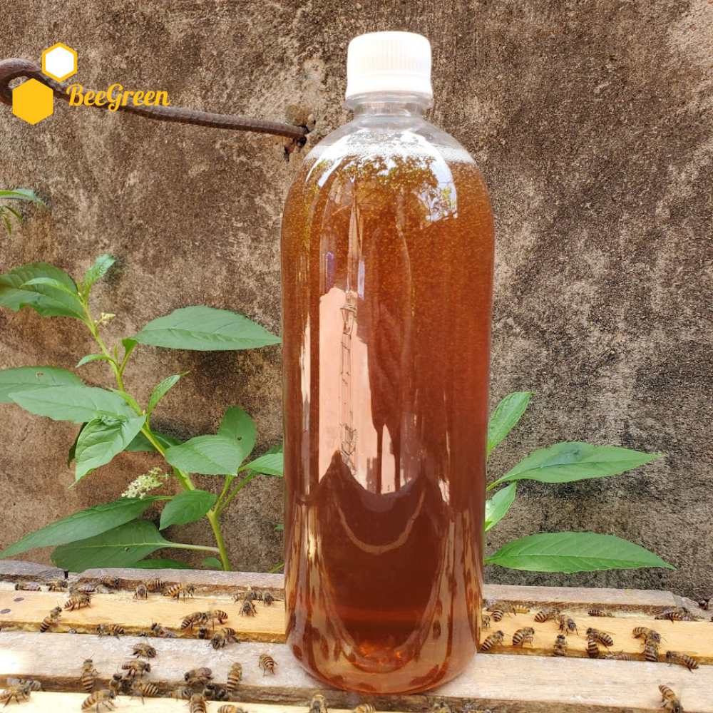 Mật Ong Nguyên Chất Theo Mùa - Mật Keo 1000ML