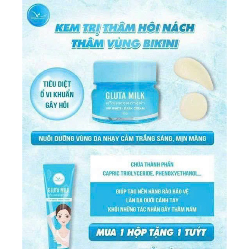 Kem thâm Gluta Milk