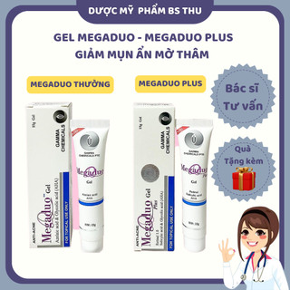 Gel bôi mụn Megaduo / Megaduo Plus chăm sóc da mụn ẩn, mụn đầu đen và thâm mụn