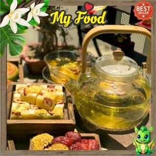 500g trà hoa cúc đường phèn táo đỏ tặng kèm kỹ tử