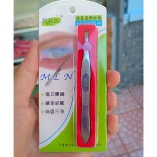 Hcm👑 nhíp nhổ râu nhíp nhổ lông mày bằng thép không rỉ tiện dụng